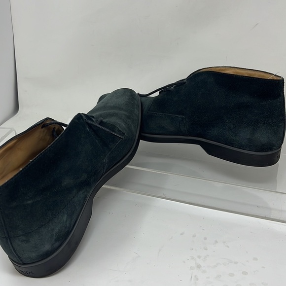 Tod’s Sz 10 Desert Boots in Blue Suede Chukka Boots Shoes main image 7